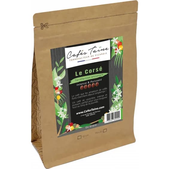 Sachet de café Le Corsé Cafés Taine