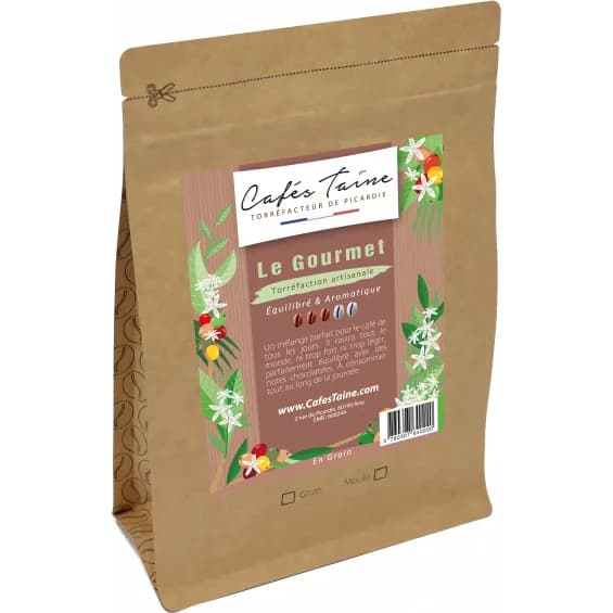 Sachet de café Le Gourmet Cafés Taine