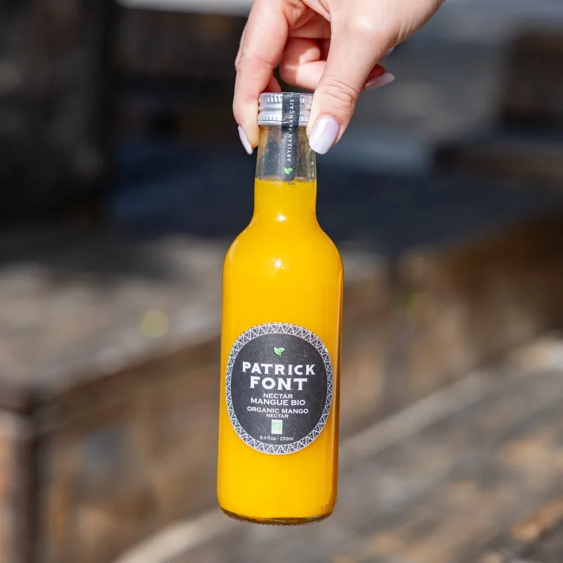Bouteille de nectar de mangue bio Patrick Font