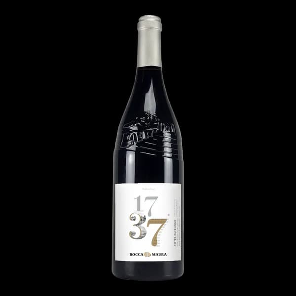 Bouteille de Côtes du Rhône 1737