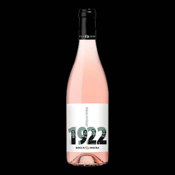 Bouteille de Côtes du Rhône 1922 rosé
