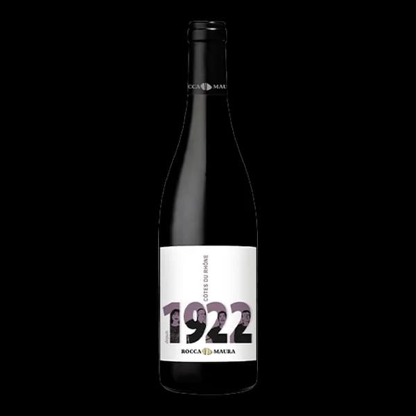 Bouteille de Côtes du Rhône 1922 rouge