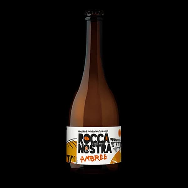 Bouteille de bière Rocca Nostra Ambrée