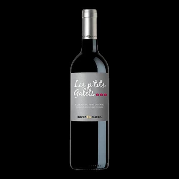 Bouteille Les P'tits Galets rouge