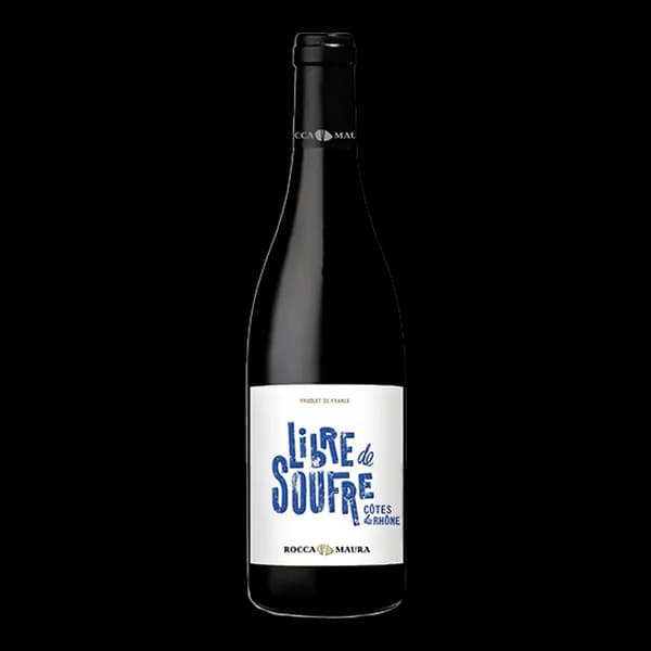 Bouteille de Côtes du Rhône Libre de Soufre